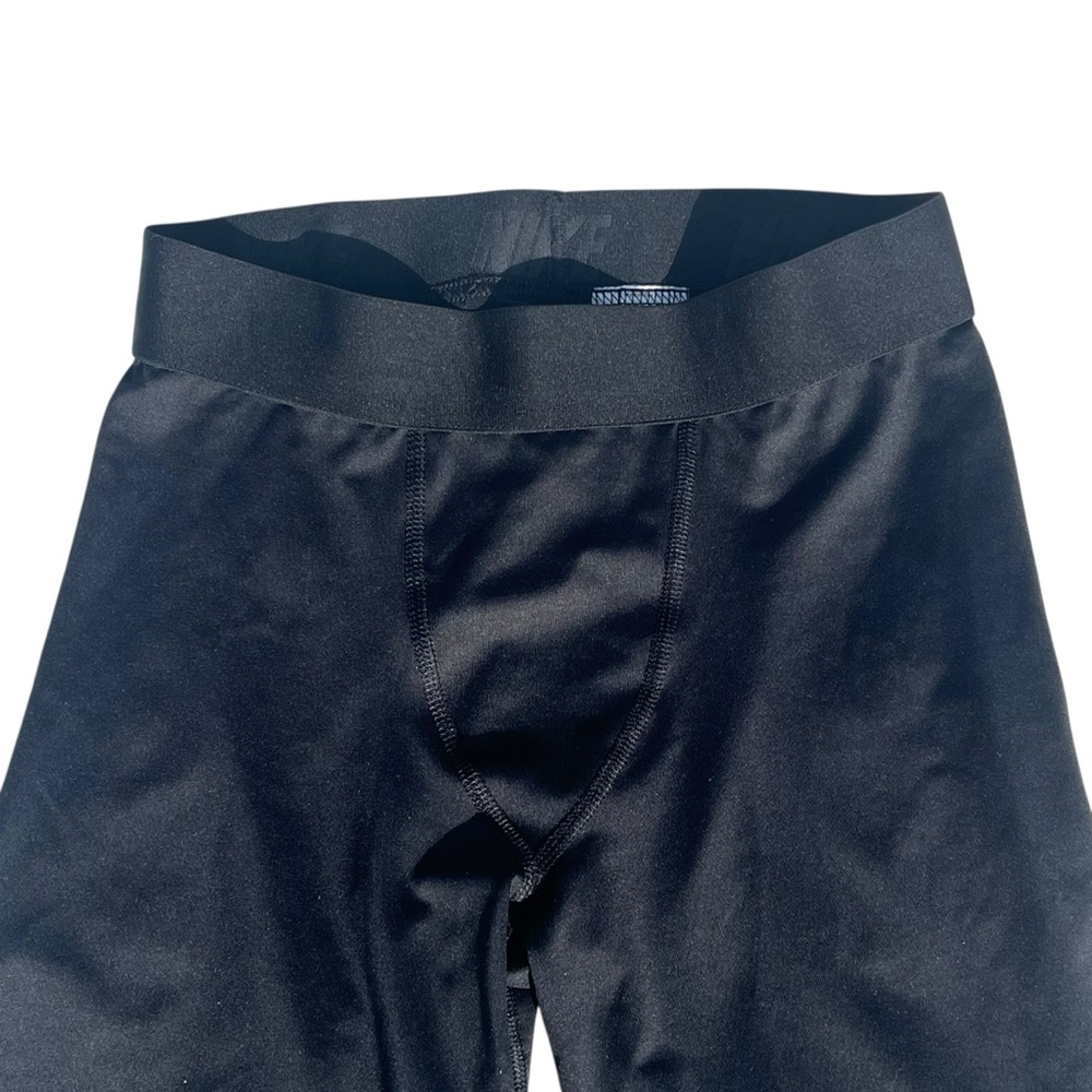 Nike Dri Fit Compression Shorts Mens Small Black Athletic Training 7” - Picture 4 of 7